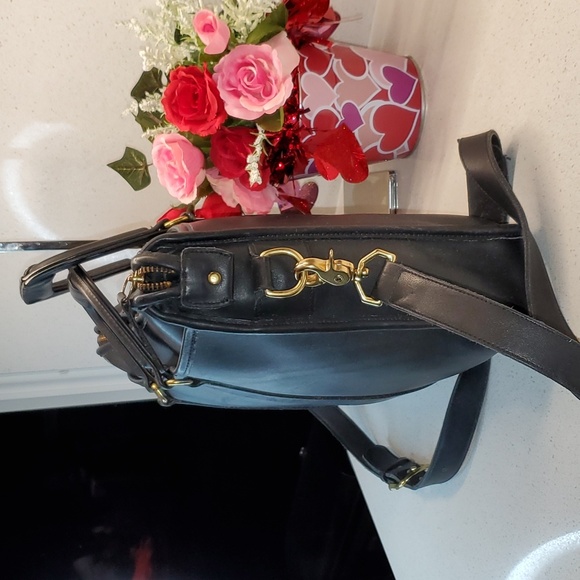 USA 🇺🇸 Vintage COACH Briefcase/Messenger  leather bag  (Unisex) - Picture 4 of 10